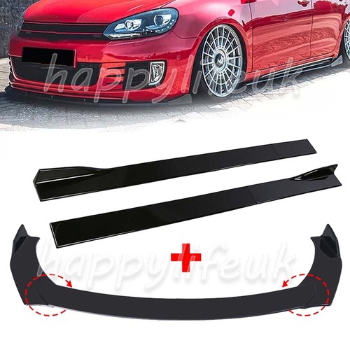Front bumper splitter lip - bumper,