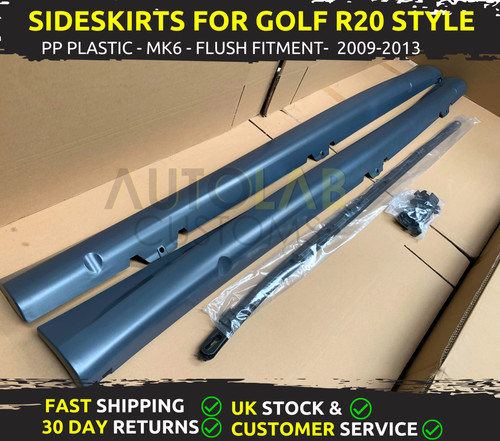 Sideskirts for golf mk6 r20 - sideskirts,