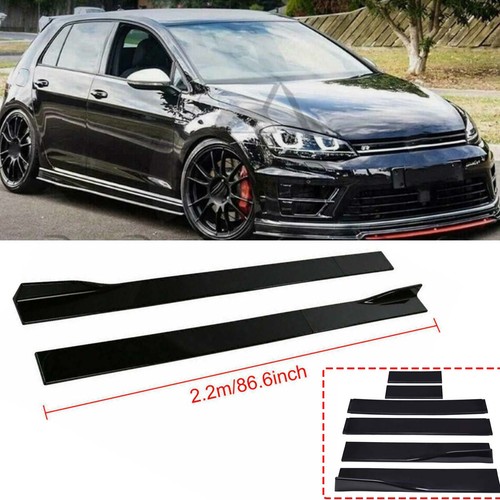Gloss black side - 86.6'',