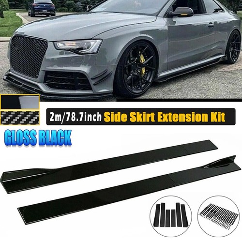 Car side skirts - side,