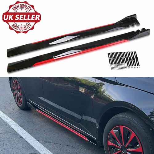 Glossy side skirts red lip - glossy,