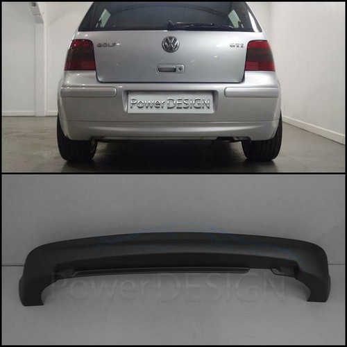 Rear bumper spoiler side - rear,