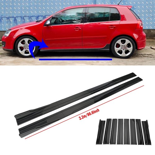Gloss side skirts rocker - gloss,