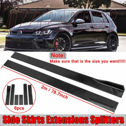 Side skirts lips - skirts,