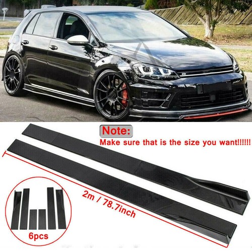 Gloss black side - 78.7'',