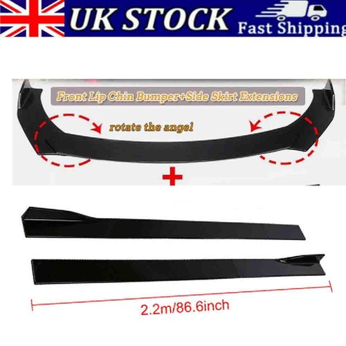 Front bumper lip spoiler - bumper,