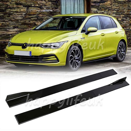 Glossy side skirts rocker - skirts,