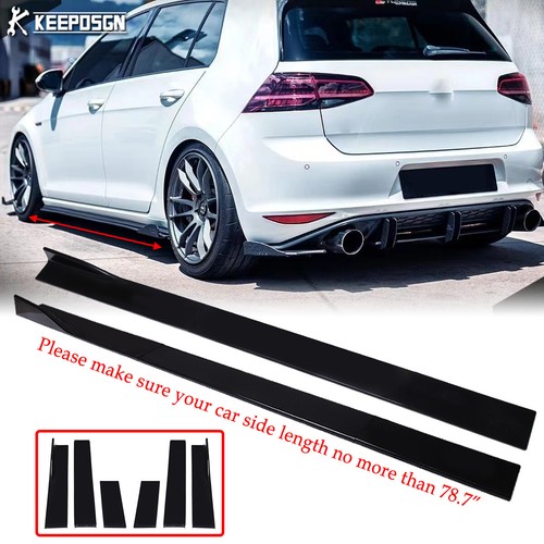 Side skirts splitter - 78.7'',